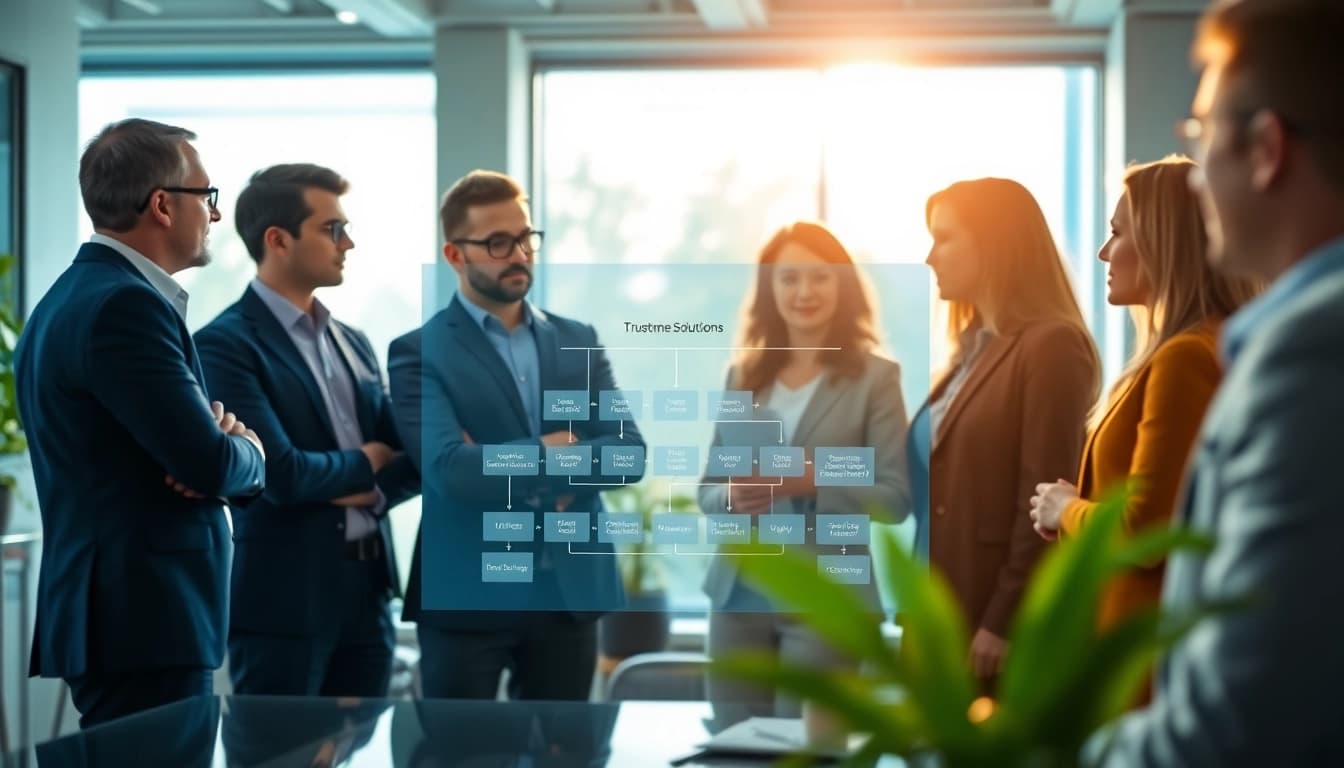 Explore logo lem yenileme ücreti in a modern office setting with professionals discussing software solutions.