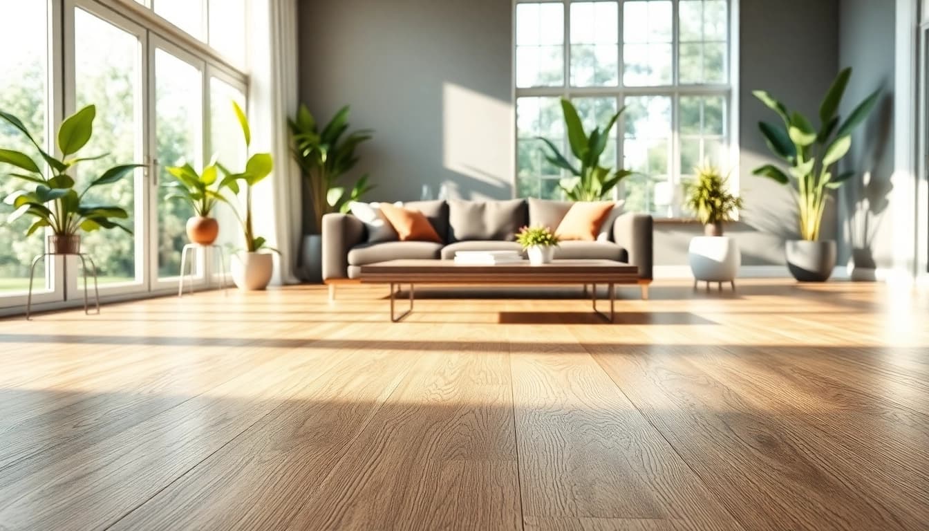Transform your space with premium vinyl plank flooring that enhances aesthetics and comfort.