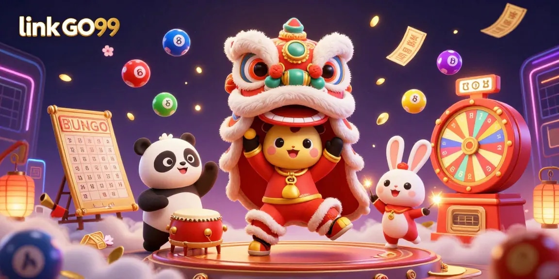 Engaging players at link GO99 with lively characters and dynamic gambling elements in a vibrant casino scene.