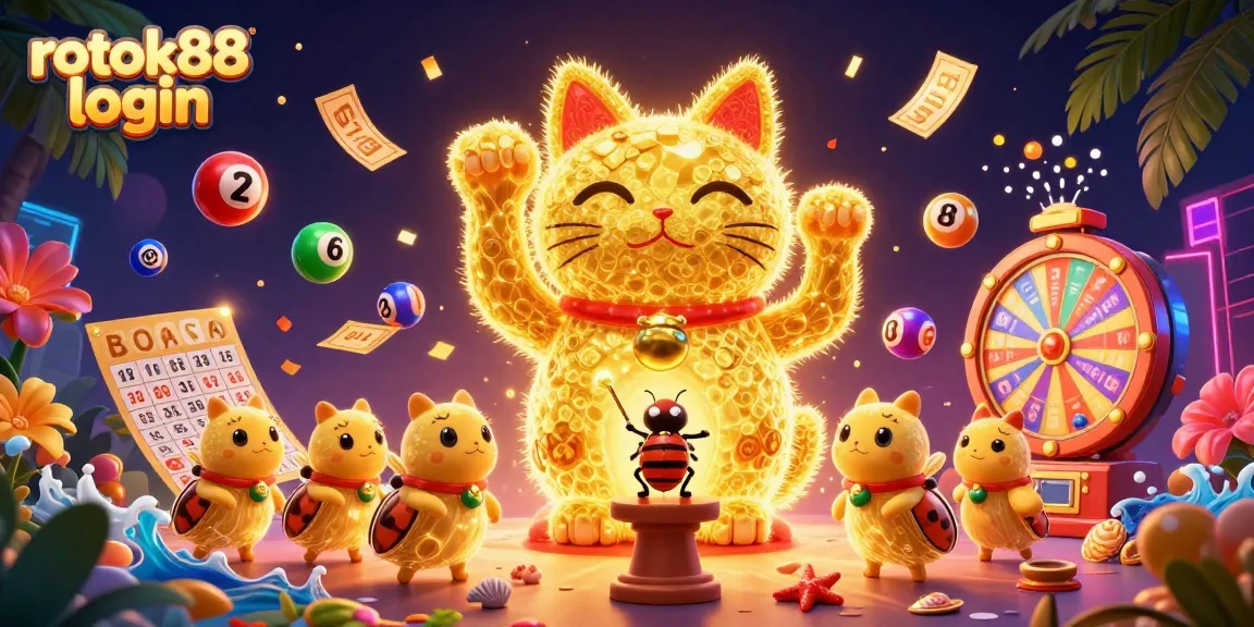 Engage with rokok88 login for dynamic casino fun featuring vibrant lottery elements.