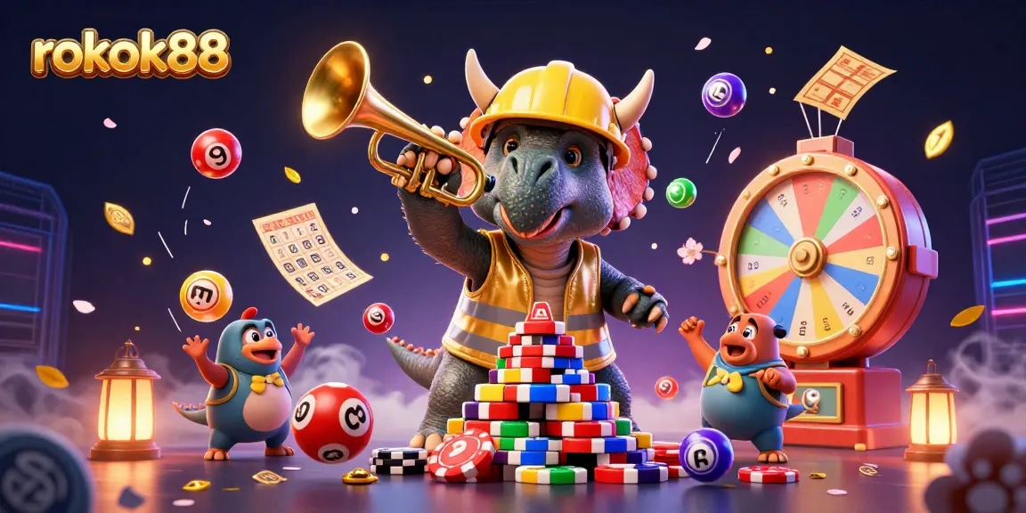 Experience thrilling gameplay at rokok88 with dynamic lottery games featuring vibrant visuals and fun characters.