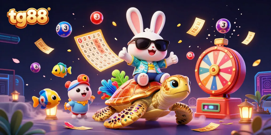 Experience winning moments at tg88 with fun lottery and casino games in an enchanting scene