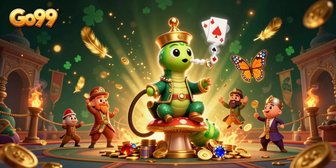 Spin to win at Go99: Experience a vibrant 3D casino world filled with rich symbols and dynamic elements.