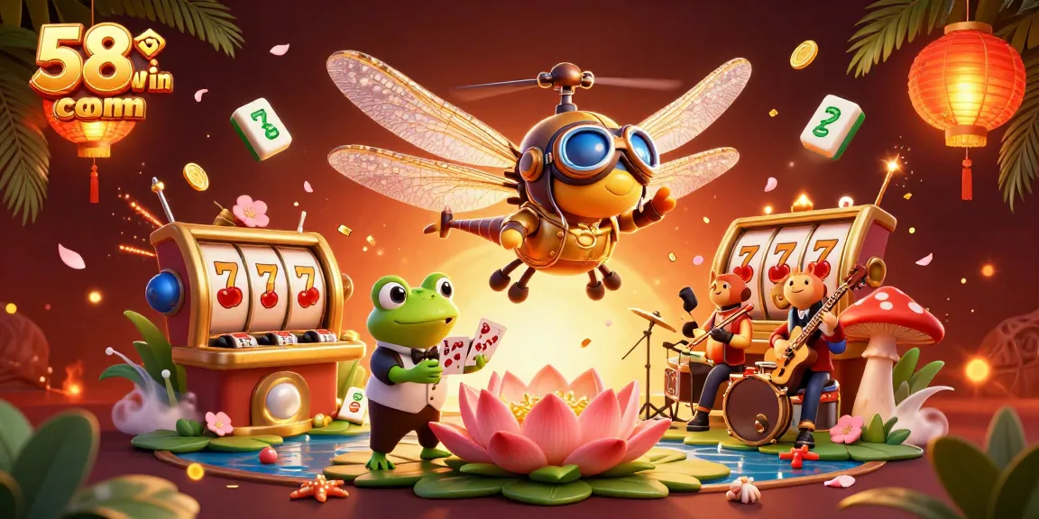 Experience thrilling gameplay at 58win com with vibrant casino scenes and dynamic elements.