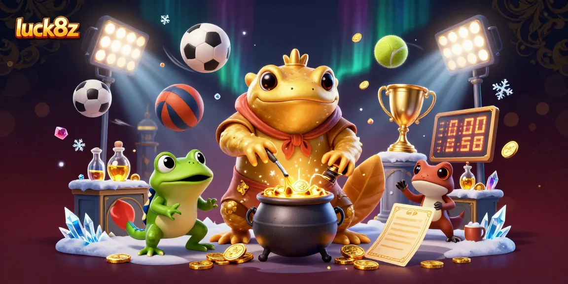 Experience thrilling games at luck8z while exploring golden treasures and vibrant sports elements.
