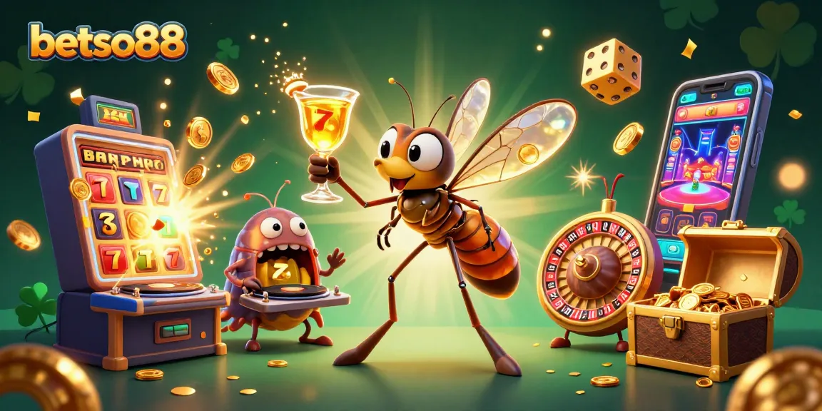 Betso88 offers a unique 3D casino adventure featuring engaging characters and exciting gambling elements.