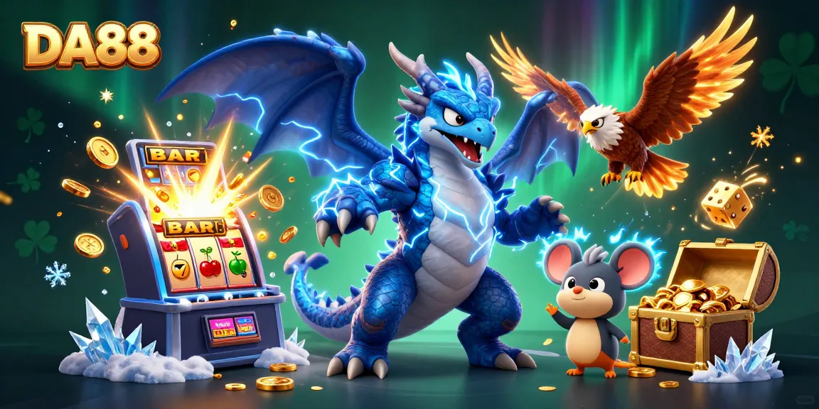 Experience thrilling gameplay at DA88 with exciting jackpots and vibrant casino elements.