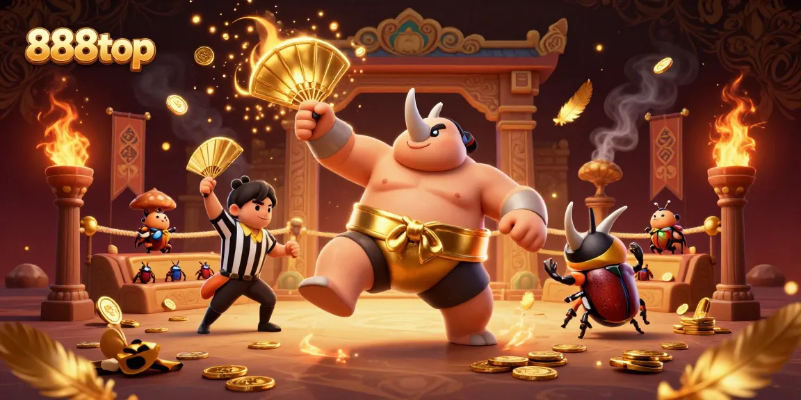 Experience thrilling gaming moments at 888top with dynamic casino action, featuring vibrant characters and exciting elements.