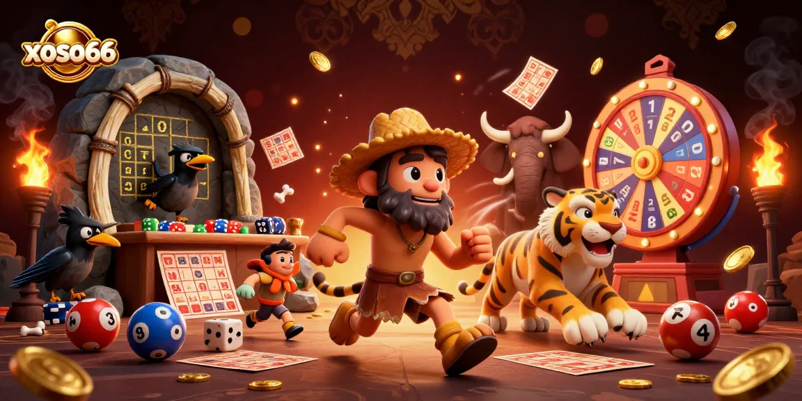 Play exciting lottery games at xoso66 with vibrant visuals of winning lottery elements.