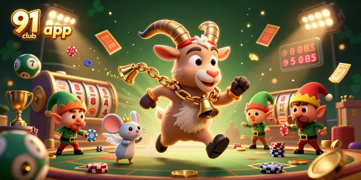Engage with the 91 club app's dynamic lottery scene showcasing games and promotions