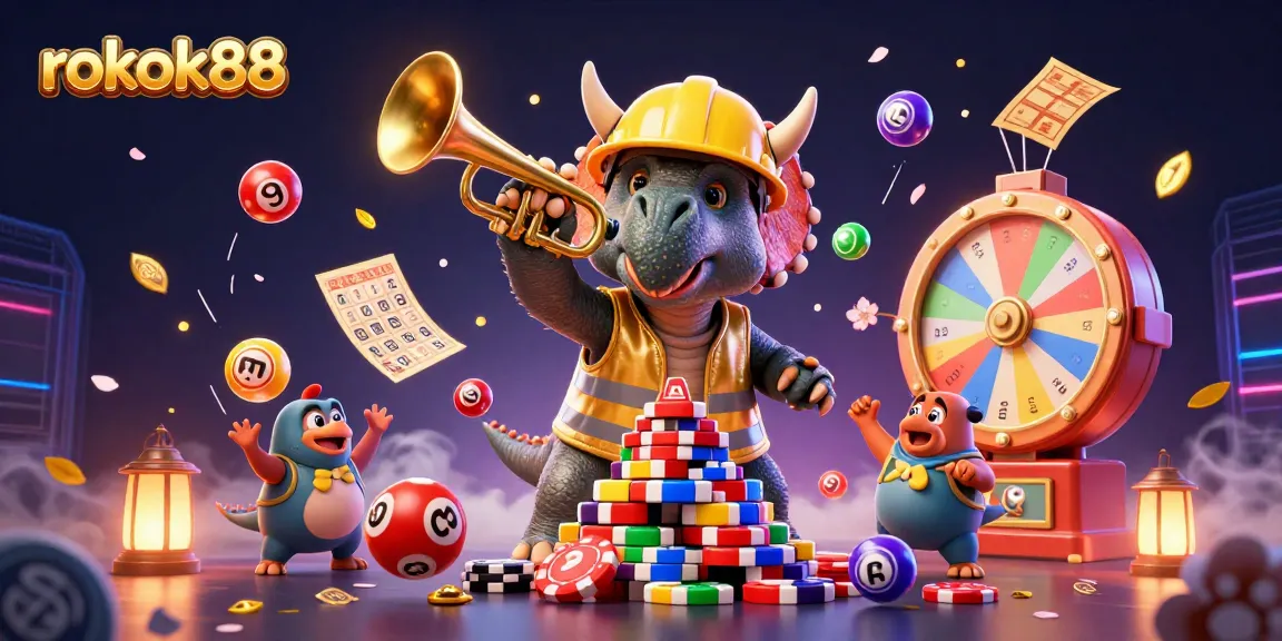 Experience thrilling gameplay at rokok88 with dynamic lottery games featuring vibrant visuals and fun characters.
