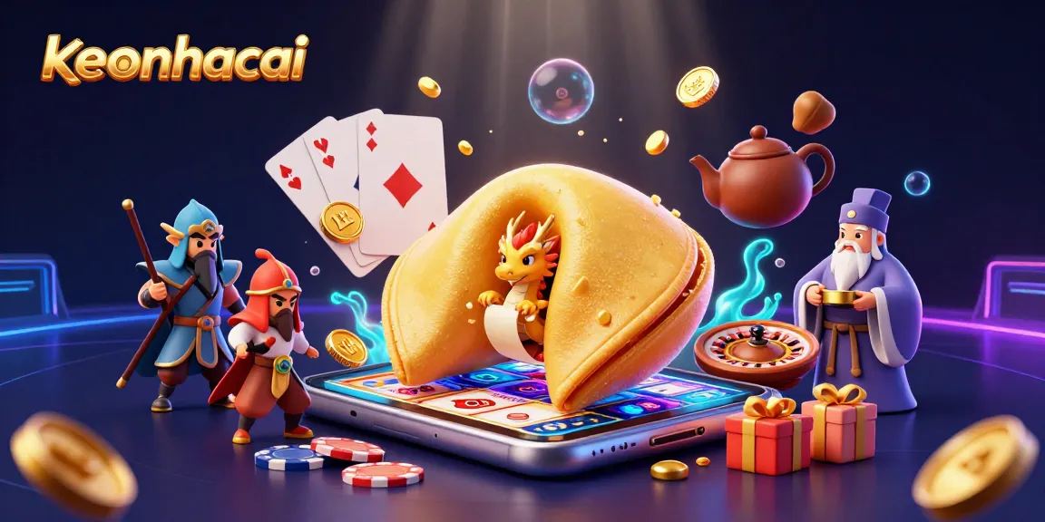 Catch the excitement of keonhacai with a vibrant 3D casino scene featuring dynamic gaming elements.