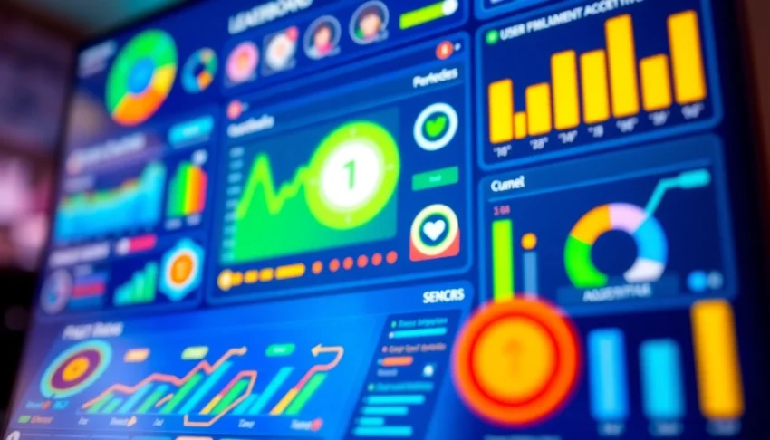 Engage with gamification tools through an interactive dashboard featuring leaderboards and achievements.