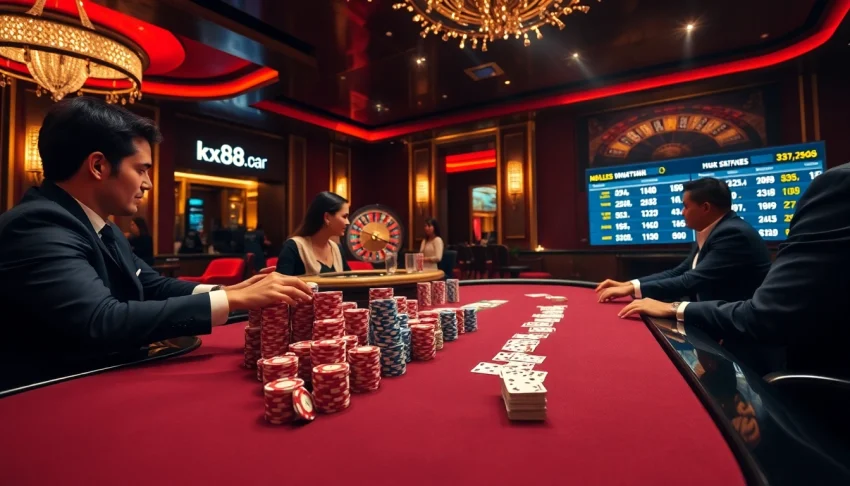 Experience the excitement of gaming at https://xx88.bar/ with colorful chips and intense gameplay.