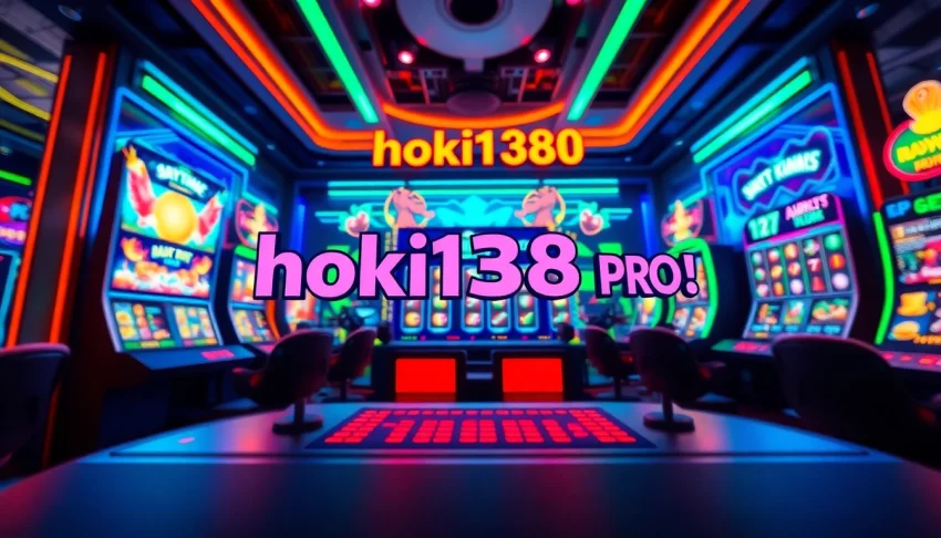 Experience thrilling online gaming with hoki138 pro in a vibrant, modern slot interface.
