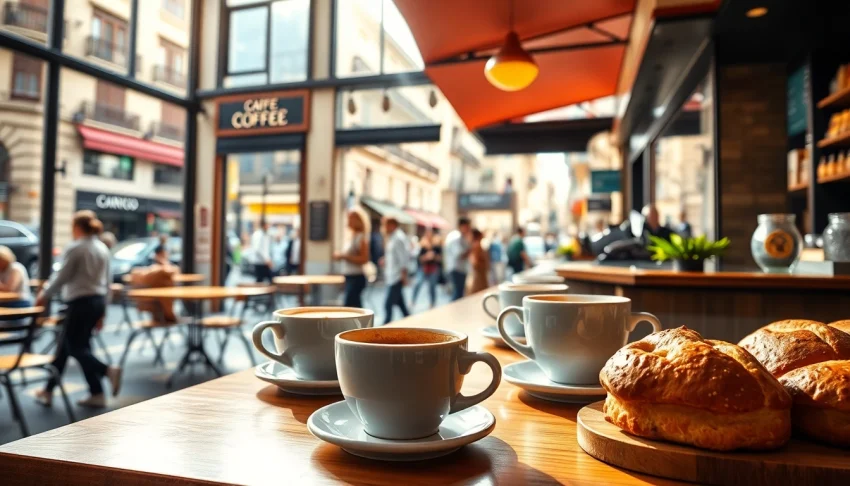 Boire un café dans un Coffee shop Madrid moderne avec une ambiance chaleureuse
