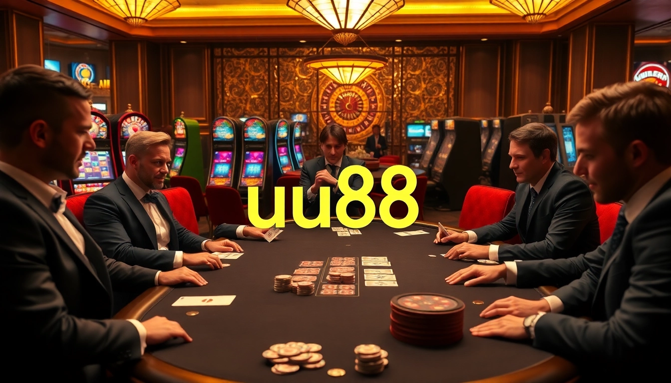 Experience the excitement of uu88 with luxurious casino games and high-stakes action.