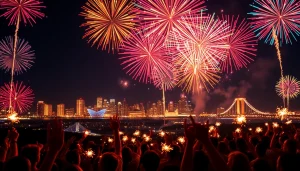 Watch spectacular wholesale fireworks lighting up the night sky in a vibrant fireworks celebration.
